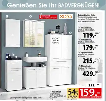 Zurbrüggen Xora badkombination doria Angebot