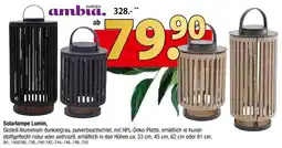 Zurbrüggen Ambia garden solarlampe lumin Angebot
