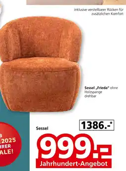 Segmüller Sessel frieda Angebot