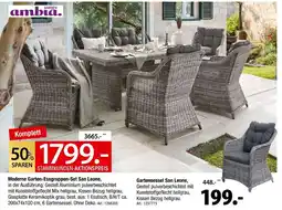 Zurbrüggen Ambia garten-essgruppen-set san leone Angebot
