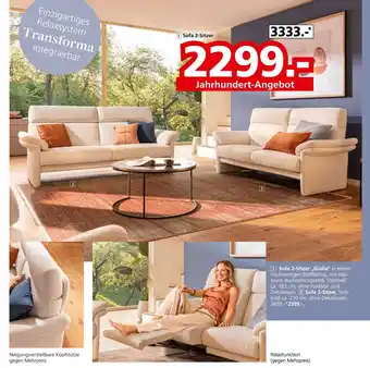 Segmüller Sofa 2-sitzer Angebot