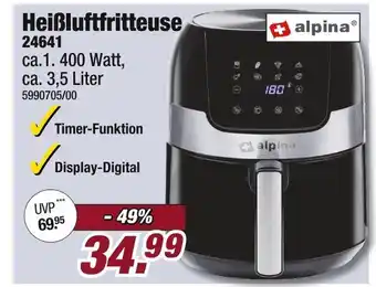 Poco Alpina heißluftfritteuse Angebot