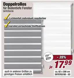 Poco Doppelrollos Angebot