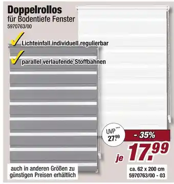 Poco Doppelrollos Angebot