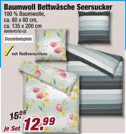 Poco Baumwoll bettwäsche seersucker Angebot