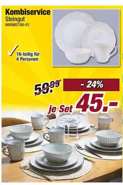 Poco Kombiservice Angebot