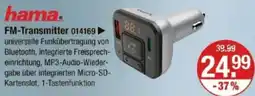 V Markt hama FM-Transmitter 014169 Angebot