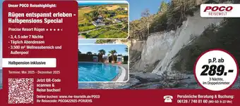 Poco Poco reisewelt rügen entspannt erleben - halbpensions special Angebot