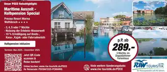 Poco Riw touristik maritime auszeit - halbpension special Angebot