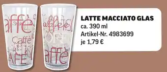 Poco Latte macciato glas Angebot