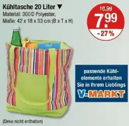 V Markt Kühltasche 20 Liter Angebot