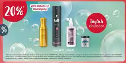 Rossmann Schwarzkopf, neoqi, isana, got2b 20 % rabatt auf haarstyling Angebot