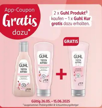 Rossmann Guhl 2 x guhl produkt kaufen – 1 x guhl kur gratis dazu erhalten Angebot