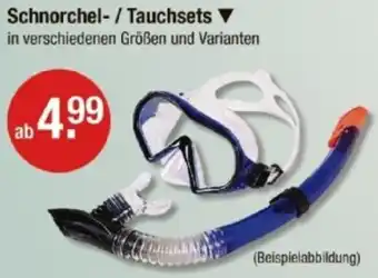 V Markt Schnorchel- / Tauchsets Angebot