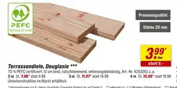 toom Baumarkt Pefc terrassendiele, douglasie Angebot