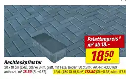 toom Baumarkt Rechteckpflaster Angebot