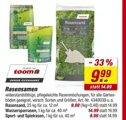 toom Baumarkt Toom rasensamen Angebot