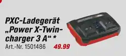 toom Baumarkt Einhell pcx-ladegerät power x-twin-charger 3 a Angebot
