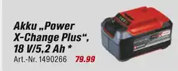 toom Baumarkt Akku power x-change plus Angebot