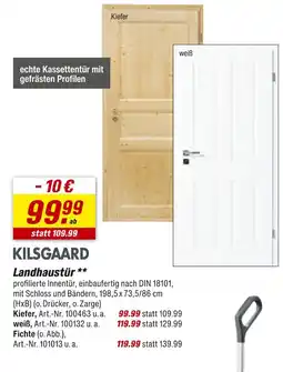 toom Baumarkt Kilsgaard landhaustür Angebot