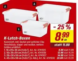 toom Baumarkt K-latch-boxen Angebot