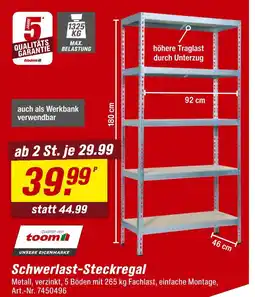 toom Baumarkt Toom schwerlast-steckregal Angebot