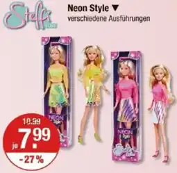 V Markt Steffi Neon Style Angebot