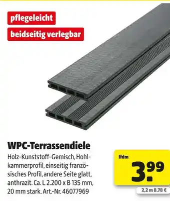 Hagebau Wpc-terrassendiele Angebot