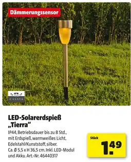 Hagebau Casaya led-solarerdspieß „tierra“ Angebot