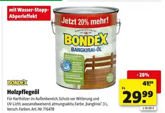 Hagebau Bondex holzpflegeöl Angebot