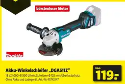 Hagebau Makita akku-winkelschleifer „dga511z“ Angebot