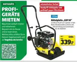 Hagebau Güde rüttelplatte „grp 50“ Angebot