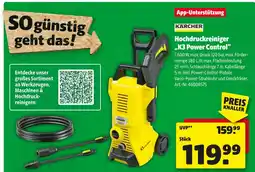 Hagebau Kärcher hochdruckreiniger „k3 power control“ Angebot