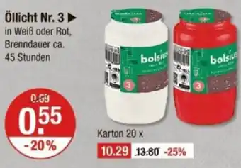 V Markt Öllicht Nr. 3 Angebot