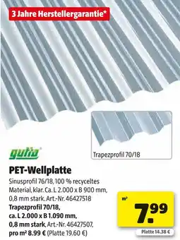 Hagebau Gutta pet-wellplatte Angebot