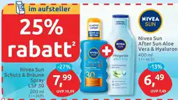 Budni Nivea sun nivea sun schutz & bräune spray lsf 30 Angebot