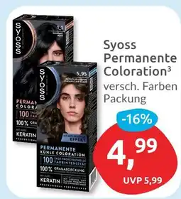 Budni Syoss permanente coloration³ Angebot