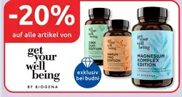 Budni By biogena -20% Angebot