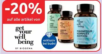 Budni By biogena -20% Angebot