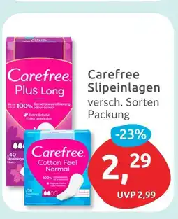 Budni Carefree carefree slipeinlagen Angebot