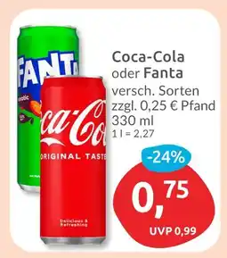 Budni Coca-cola coca-cola oder fanta Angebot