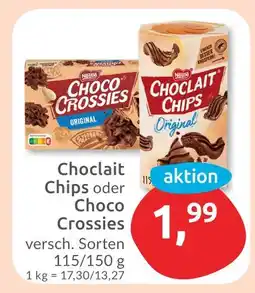Budni Nestlé choclait chips oder choco crossies Angebot