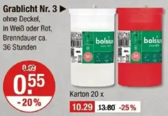 V Markt Grablicht Nr. 3 Angebot