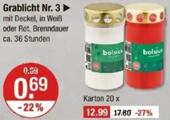 V Markt Grablicht Nr. 3 Angebot