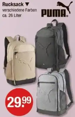 V Markt PUMA Rucksack Angebot