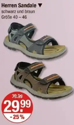 V Markt Herren Sandale Angebot