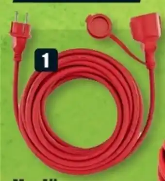 B1 Discount Baumarkt Verlängerungskabel H05RR-F3G1,5 Angebot