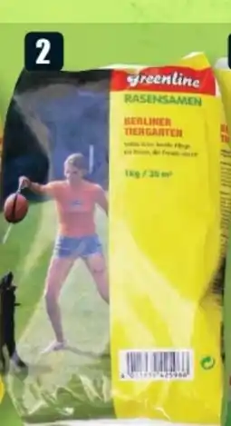 B1 Discount Baumarkt Greenline Rasensamen Berliner Tiergarten Angebot