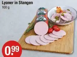 V Markt Lyoner in Stangen Angebot