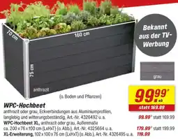 toom Baumarkt WPC-Hochbeet Angebot